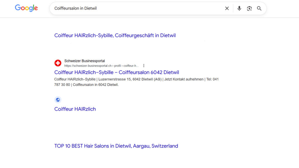 Schweizer Businessportal